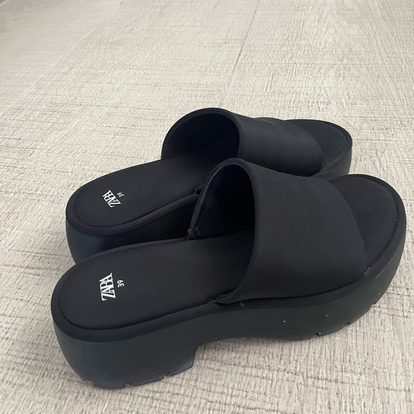 ZARA Platform Sandals (S39) - Picture 1 of 5